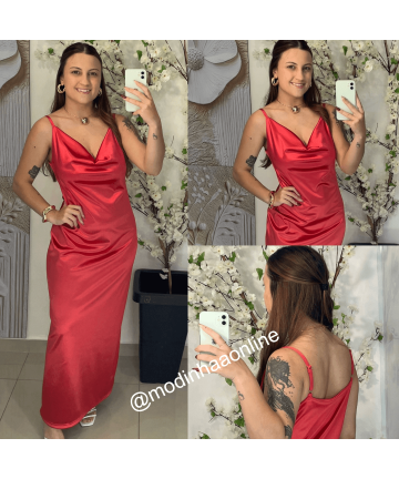 Vestido Keila Vermelho